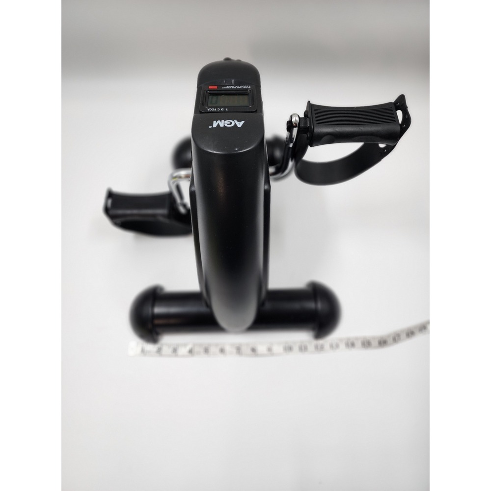 AGM Mini Exercise Bike Under Desk Pedal Exerciser Black Portable LCD Display - Picture 10 of 10